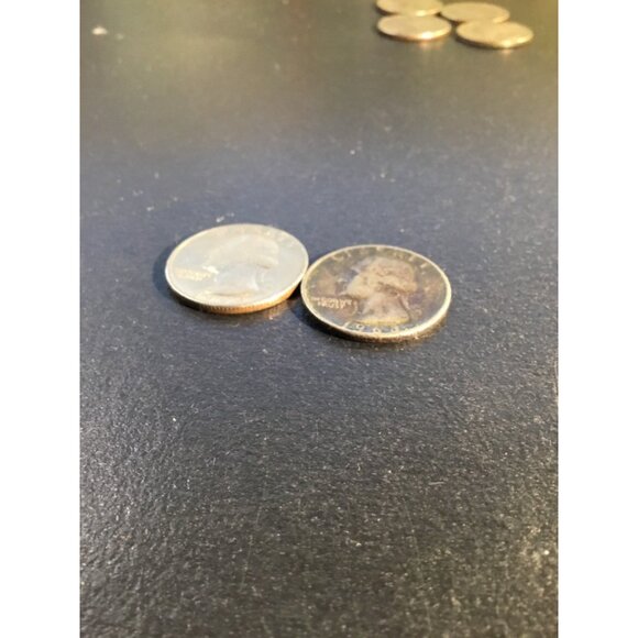 1968 P. Washington quarter US 25 Cent CIRCULATED - Picture 2 of 3